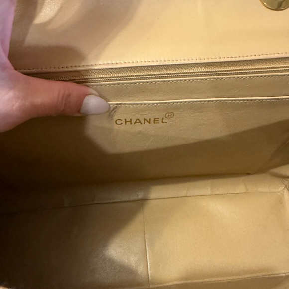Chanel Classic Single Flap Jumbo XL Maxi - Vintage Beige HOLY GRAIL SINGLE FLAP - Picture 16 of 16
